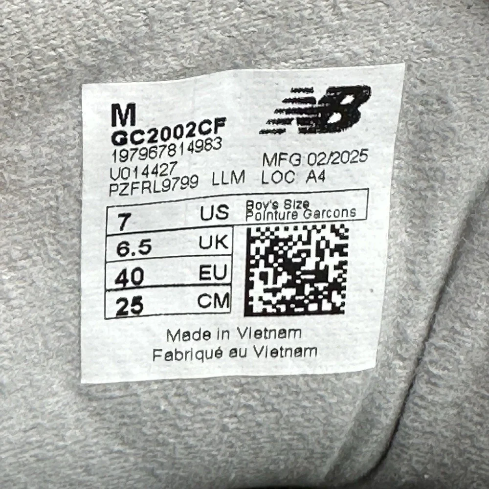 Womens 8.5 / Youth 7 New Balance 2002R Castlerock Shoes Slate Grey Sneakers